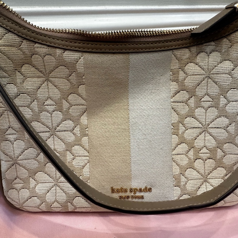 Kate Spade Beige Floral Patterned Women's Bag
